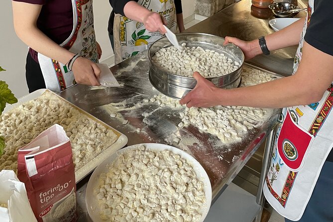 Shared Cooking Class with Fresh Garden Ingredients in Sorrento - What arrives at the table
