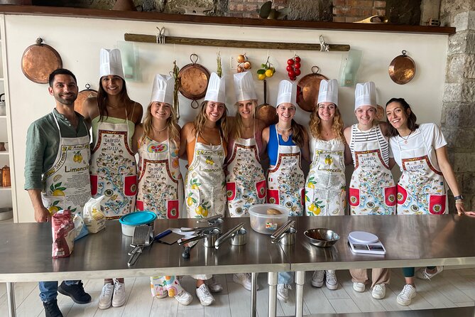 Shared Cooking Class with Fresh Garden Ingredients in Sorrento - The walk to the beach is part of the experience