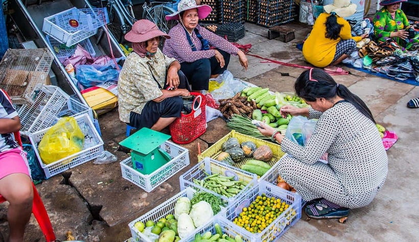 Siem Reap: Morning Cooking Class & Market Tour - Mushroom farms and vegetable growing near Siem Reap