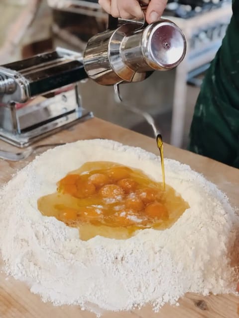 Siena: Cooking Class with Cristiana and Mamma Nora - Making homemade pasta by hand