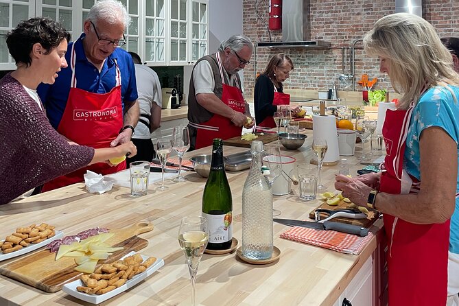 Small-group Immersive Basque Cooking Class in Bilbao with Open Bar - The open wine bar changes the feel of the class