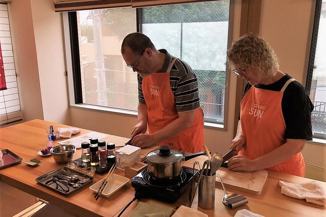 Small-Group Wagyu Beef and 7 Japanese Dishes Tokyo Cooking Class - What you will actually do hands-on