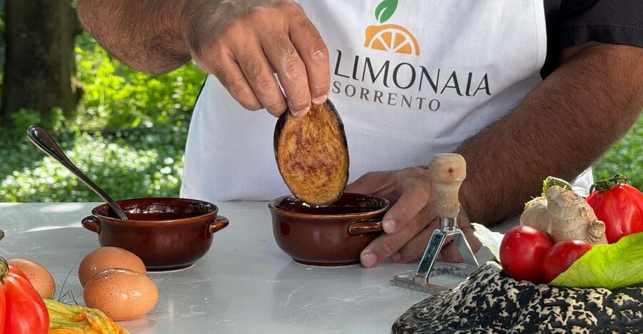 Sorrento: Authentic Italian Cooking Class in a Citrus Grove - From garden ingredients to homemade pasta