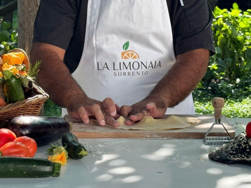 Sorrento: Authentic Italian Cooking Class in a Citrus Grove - Practical timing and meeting details