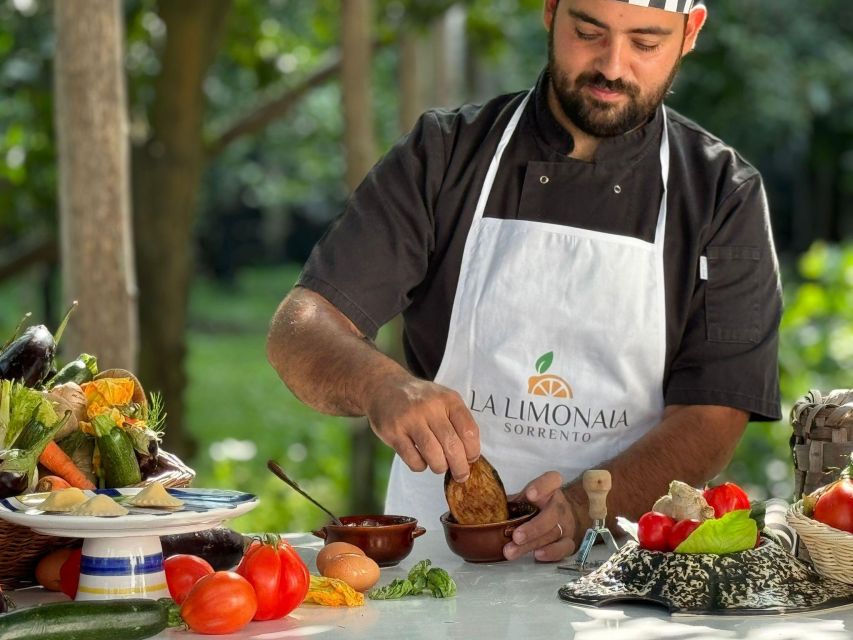 Sorrento: Authentic Italian Cooking Class in a Citrus Grove - A traditional menu, not a generic pasta lesson