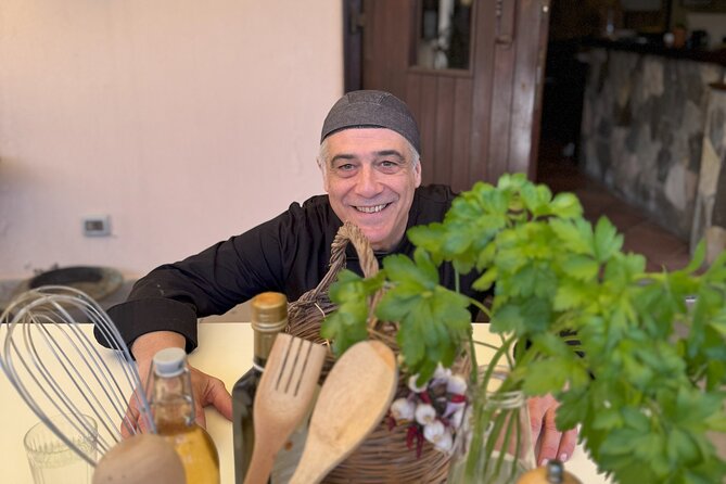 Sorrento: Gluten-Free Cooking Class with a Professional Chef - Preparing eggplant Parmesan rolls
