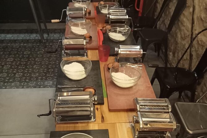 Sorrento: Pasta and Tiramisu Cooking Class with Lunch and Wine - Making pasta dough the traditional way