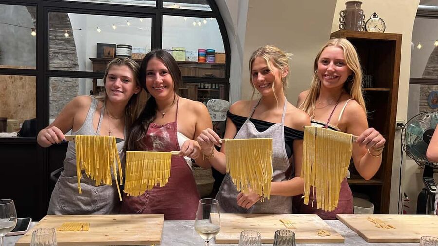 Super Fun Pasta and Gelato Cooking Class by the Vatican - Gelato made as part of the lesson
