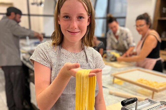 Super Fun Pasta & Gelato Class by Vatican with Wine + Oil Tasting - Drinks, conversation, and the social side