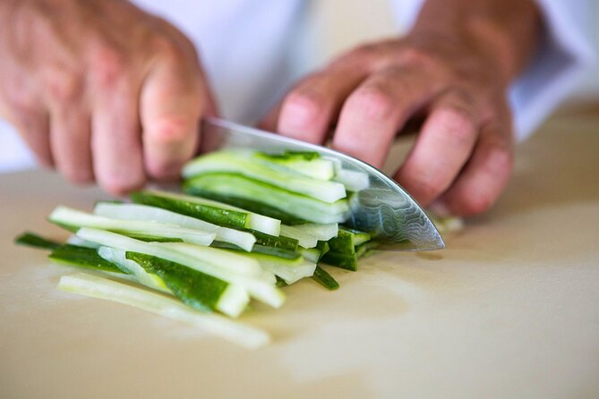 Sushi Making Cooking Class at a Local Brewery in Charlotte - A second roll with cucumber and avocado
