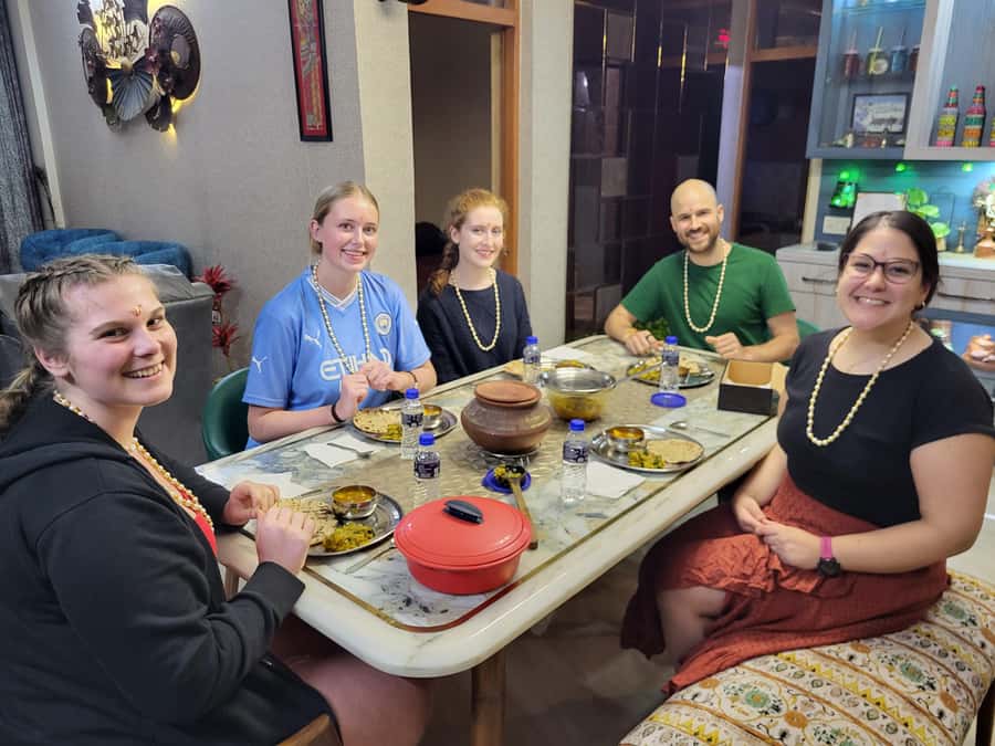 Talk & Enjoy with Delhi locals at their home while Cooking - The welcome, home tour, and household temple
