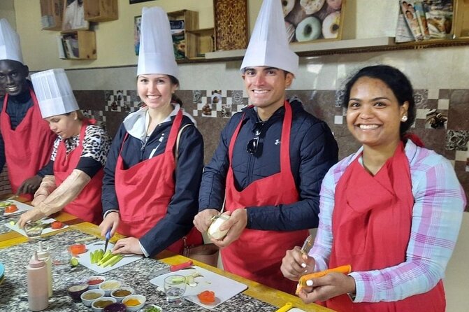 Tangier Private Cooking Class With a Local Family - Preparing tagine, salad, kebabs, and more