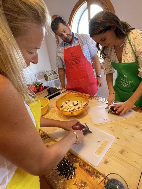 Taormina Half-Day Sicilian Cooking Class & Market Tour - From Zucchini Flowers to Sicilian Dessert