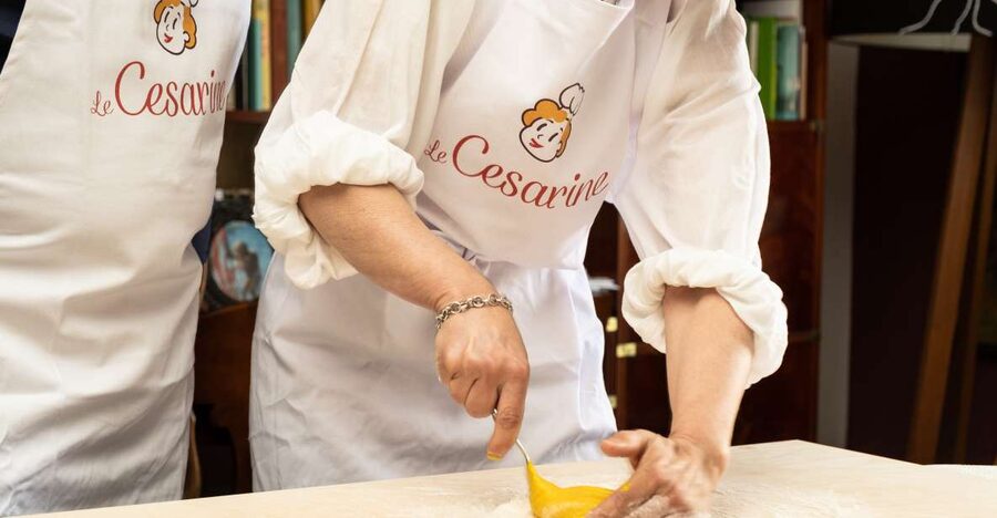 Taormina: Pasta & Tiramisu Cooking Class at a Local's Home - Rolling sfoglia by hand in a Sicilian kitchen