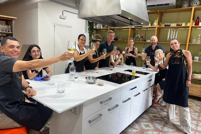 Tapas & Paella Cooking Class in Madrid with a Professional Chef - Wine, beer, and conversation are part of the experience