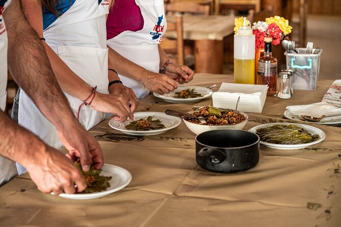 Tasting Rhodes: Cooking Class, Wine Tasting & more in an Authentic Greek village - The lunch is part of the lesson