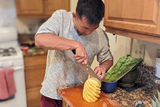 Thai Cooking Class in Fullerton, California - What you cook: pineapple curry, wing bean salad, and galangal soup