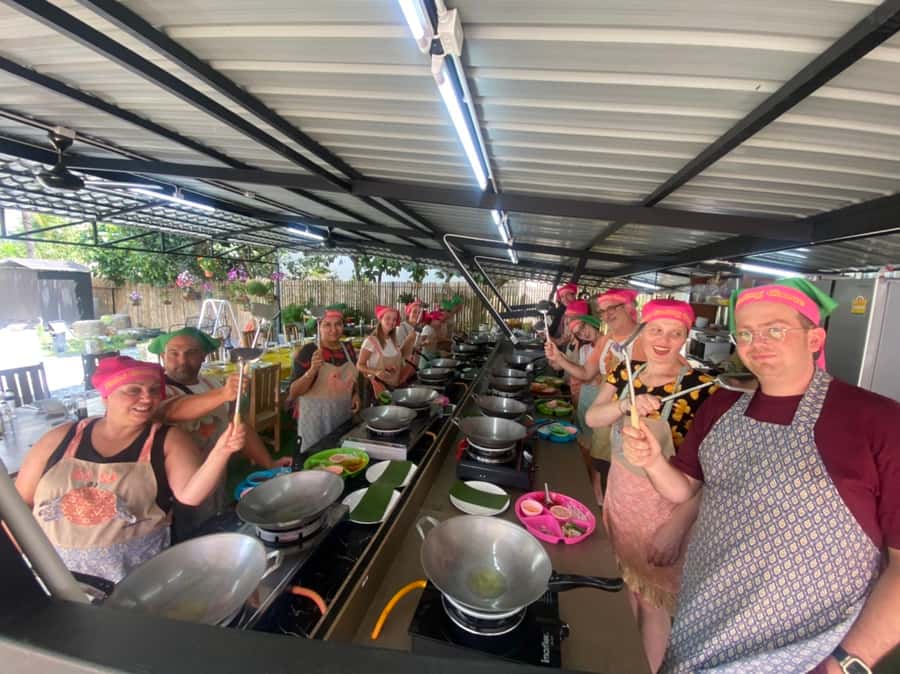 Thai Cooking Class with Market & Garden Tour - The morning begins at a real local market