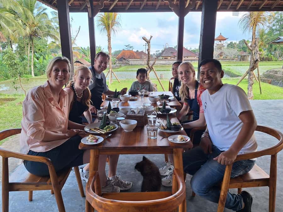 The Authentic Balinese Cooking Experience - Entering a traditional Balinese house