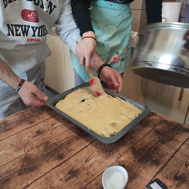 Thessaloniki: Cooking & Dining Experience with Greek Family - Cooking moussaka, tzatziki, salad, and halva