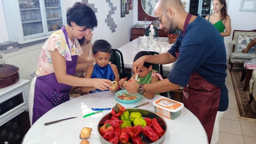 Thessaloniki:Greek Cooking Class and Meal at a Farm A - Leaving Aristotle Square for the farm