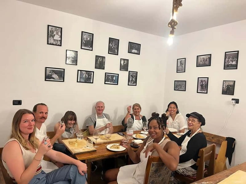 Tirana: Traditional Cooking Class with Wine & Raki Tasting - Dessert, appetizers, and a long table afterward