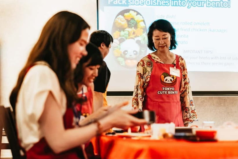 Tokyo: Kawaii Bento Cooking Class – Cute Character Lunchbox - One hour of shaping rice, faces, and side dishes