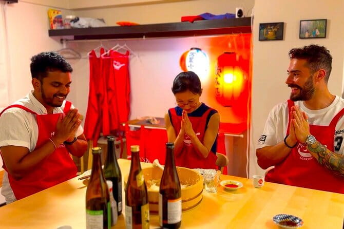 Tokyo: Night Cooking Class: 5 Home-Cooked Japanese Dishes - The dishes you will prepare