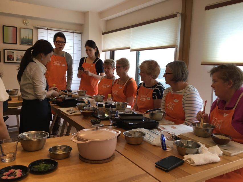 Tokyo: Wagyu and 7 Japanese Dishes Cooking Class - Seven dishes, seven different cooking lessons