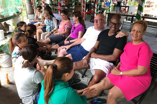 Traditional Cooking Class with Basket Boat Ride and market Tour - The round basket boat ride