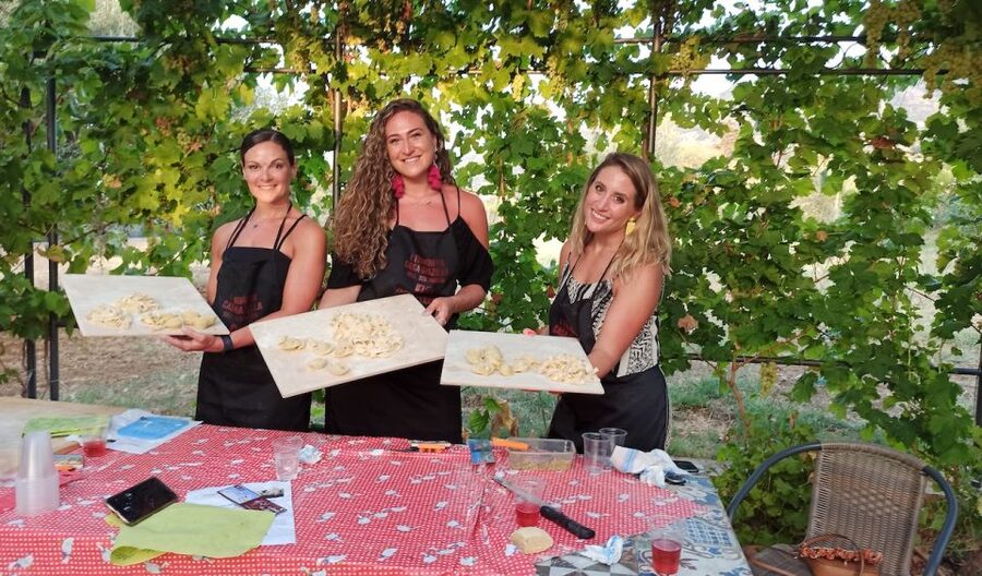 Traditional menus cooking class around Cefalù - Preparing parmigiana with local ingredients