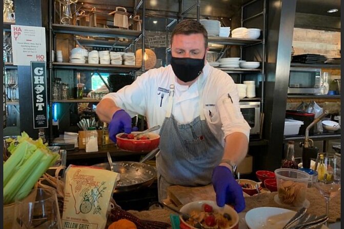 Undiscovered Charleston: Half Day Food, Wine & History Tour with Cooking Class - Rainbow Row, architecture, and the food behind the facades