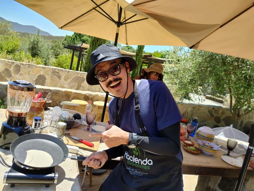 Valle de Guadalupe: Mexican Cooking at Hacienda Eco-Domes - From garden rows to the cooking table