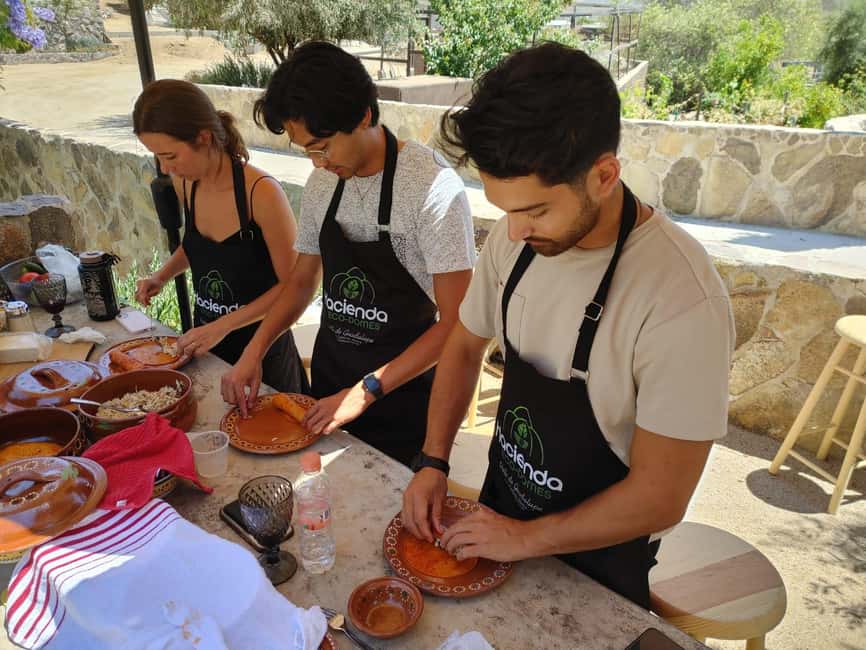 Valle de Guadalupe: Mexican Cooking at Hacienda Eco-Domes - Betty’s hands-on Mexican cooking lesson