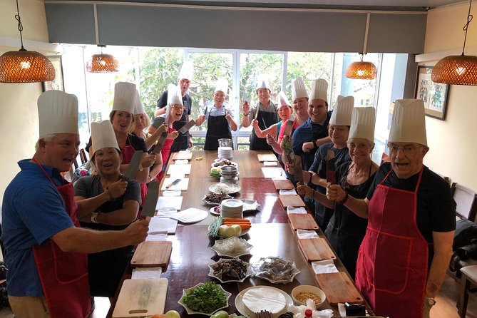 Vietnamese Food Cooking Class in Hanoi with Market Experience - Returning to the kitchen for two hours